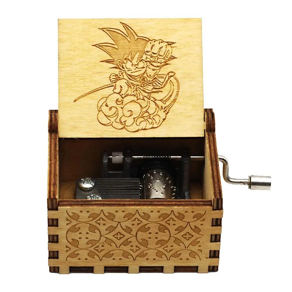 Wooden Hand Crank Music Box - Lucentra Store