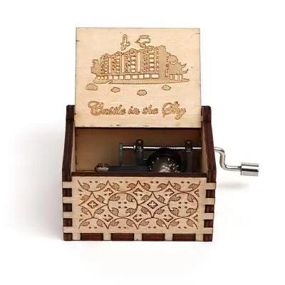 Wooden Hand Crank Music Box - Lucentra Store